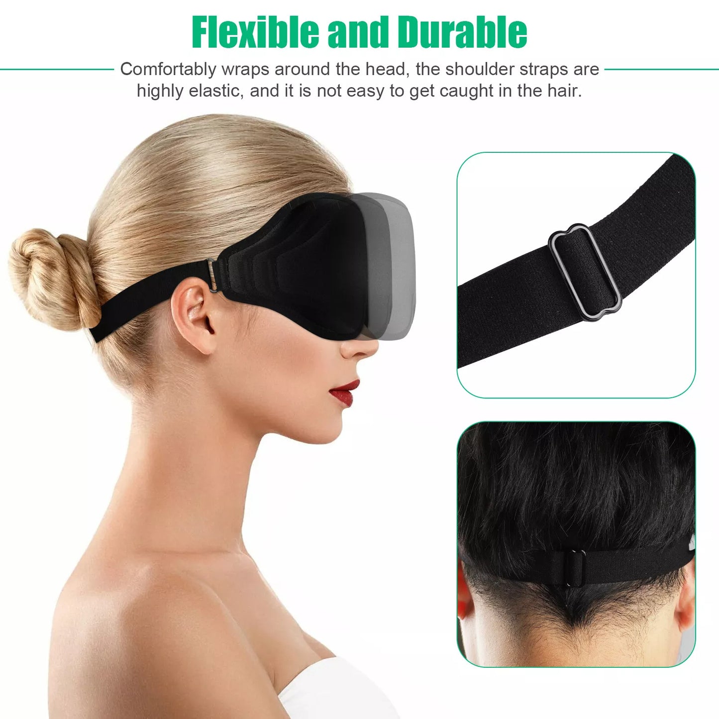 3D Travel Silk Eye Mask Sleeping Soft