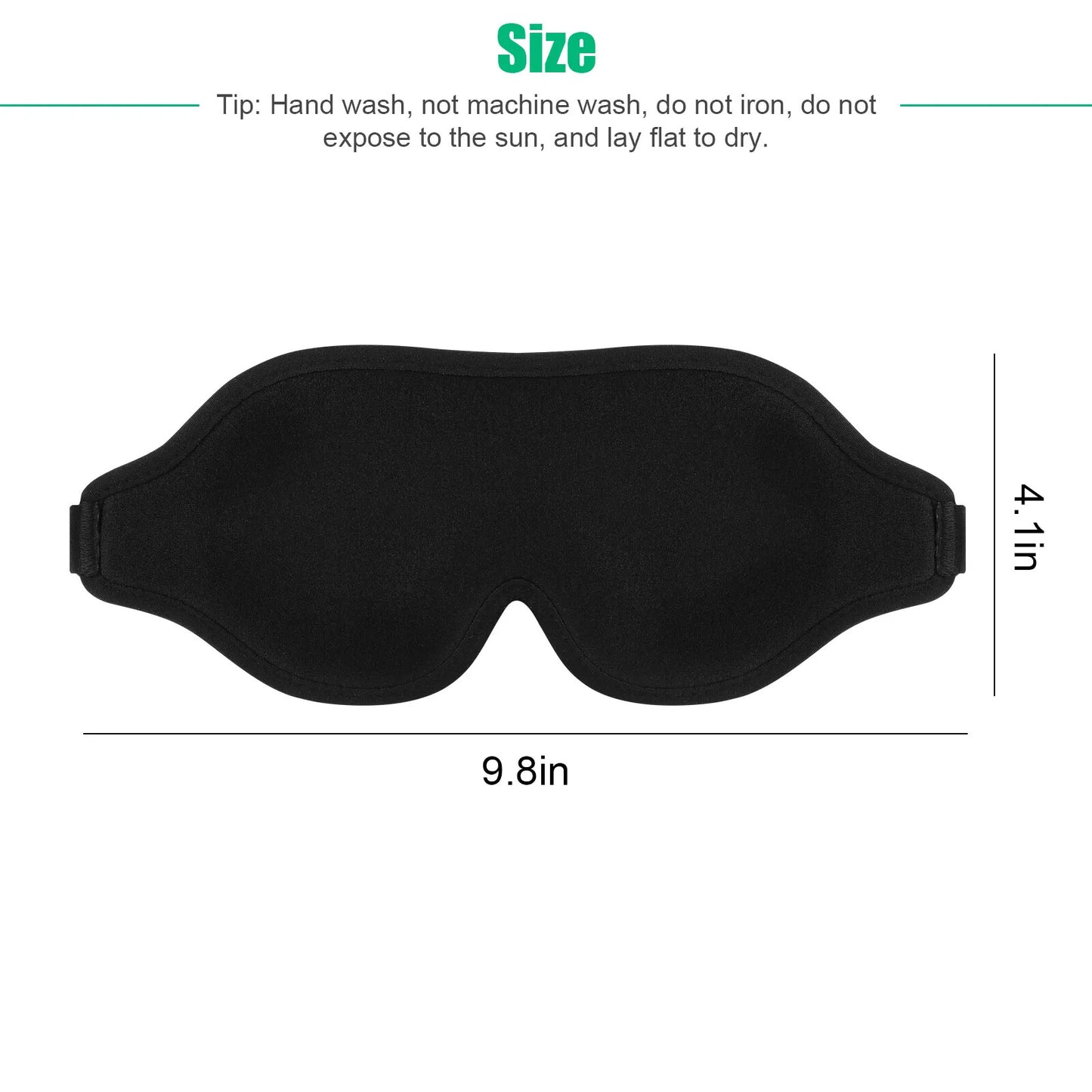 3D Travel Silk Eye Mask Sleeping Soft